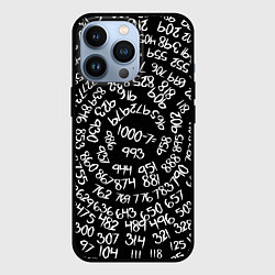 Чехол для iPhone 13 Pro 1000-7, цвет: 3D-черный