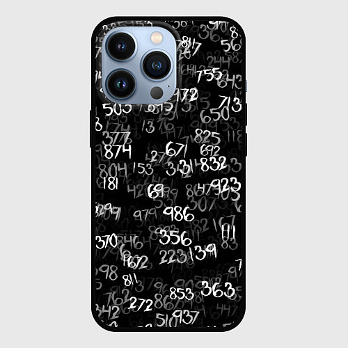 Чехол iPhone 13 Pro Минус семь / 3D-Черный – фото 1