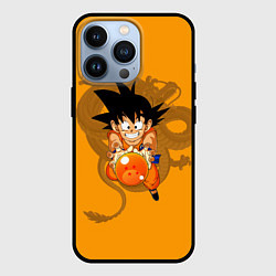 Чехол для iPhone 13 Pro Kid Goku, цвет: 3D-черный