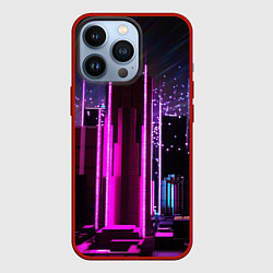 Чехол для iPhone 13 Pro PINK CITY, цвет: 3D-красный