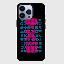 Чехол для iPhone 13 Pro Любовь Смерть Роботы, цвет: 3D-черный