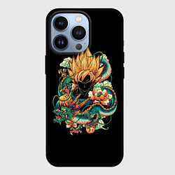 Чехол для iPhone 13 Pro Dragon Ball Retro Style, цвет: 3D-черный