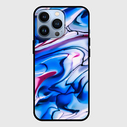Чехол для iPhone 13 Pro ТАЙ ДАЙ ОКЕАН ЧЕРНИЛ, цвет: 3D-черный