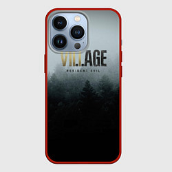 Чехол для iPhone 13 Pro Resident Evil Village, цвет: 3D-красный