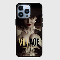 Чехол для iPhone 13 Pro Resident Evil Village Димитреску фан-косплей, цвет: 3D-черный