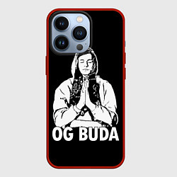 Чехол для iPhone 13 Pro OG Buda, цвет: 3D-красный