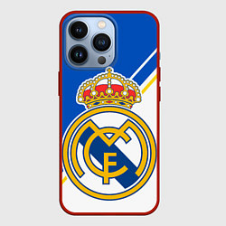 Чехол для iPhone 13 Pro REAL MADRID РЕАЛ МАДРИД, цвет: 3D-красный