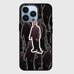 Чехол для iPhone 13 Pro Роберт Паттинсон Мем, цвет: 3D-черный