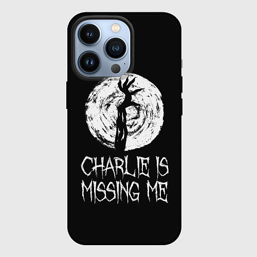 Чехол iPhone 13 Pro Charlie is missing me / 3D-Черный – фото 1