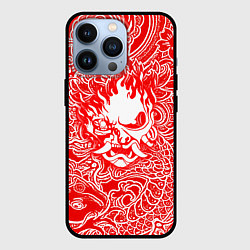 Чехол для iPhone 13 Pro Samurai, цвет: 3D-черный