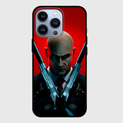 Чехол для iPhone 13 Pro Agent here, цвет: 3D-черный