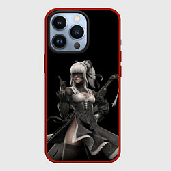 Чехол для iPhone 13 Pro Nier: Automata, цвет: 3D-красный