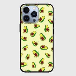 Чехол для iPhone 13 Pro Авокадо Avocado, цвет: 3D-черный