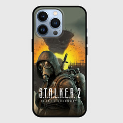 Чехол для iPhone 13 Pro Сталкер 2 Сердце Чернобыля OE, цвет: 3D-черный