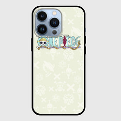 Чехол для iPhone 13 Pro Эмблемы One Piece Большой куш, цвет: 3D-черный