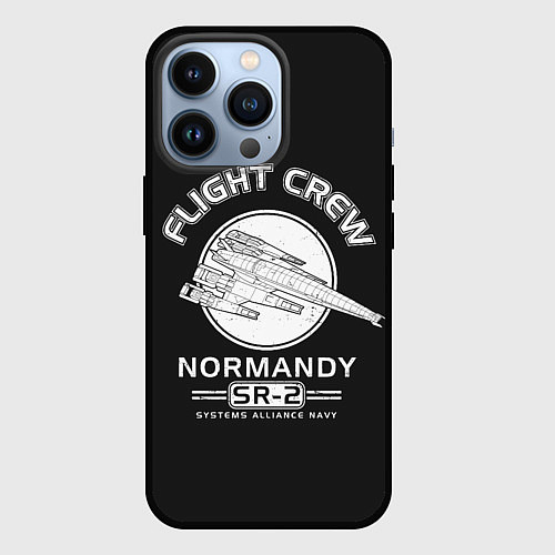 Чехол iPhone 13 Pro Нормандия / 3D-Черный – фото 1