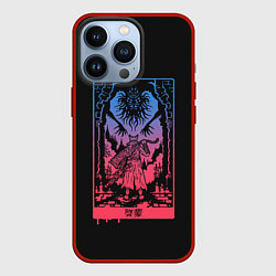 Чехол для iPhone 13 Pro Boss incoming, цвет: 3D-красный