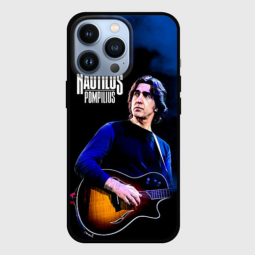 Чехол iPhone 13 Pro Вячеслав Бутусов Nautilus Pompilius / 3D-Черный – фото 1