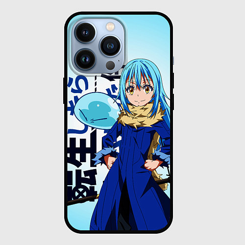 Чехол iPhone 13 Pro Римуру Темпест, TenSura / 3D-Черный – фото 1