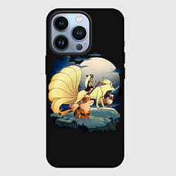 Чехол для iPhone 13 Pro Принцесса Мононоке х Покемоны, цвет: 3D-черный