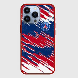 Чехол для iPhone 13 Pro ФК ПСЖ PARIS SAINT GERMAIN, цвет: 3D-красный