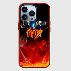 Чехол для iPhone 13 Pro Ария в огне, цвет: 3D-красный