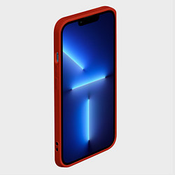 Чехол для iPhone 13 Pro НОВОГОДНИЙ ЕНОТ COON Z, цвет: 3D-красный — фото 2