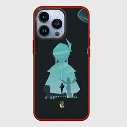 Чехол для iPhone 13 Pro ВЕНТИ VENTI ГЕНШИН, цвет: 3D-красный