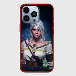 Чехол для iPhone 13 Pro Ciri, цвет: 3D-красный