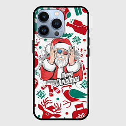 Чехол для iPhone 13 Pro Merry Christmas3D, цвет: 3D-черный