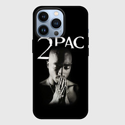 Чехол для iPhone 13 Pro TUPAC, цвет: 3D-черный