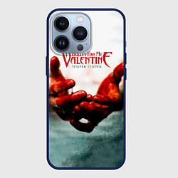 Чехол для iPhone 13 Pro Temper Temper - Bullet For My Valentine, цвет: 3D-тёмно-синий