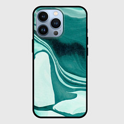 Чехол для iPhone 13 Pro Красочный развод, цвет: 3D-черный