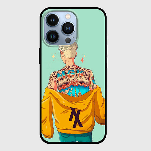 Чехол iPhone 13 Pro МГК / 3D-Черный – фото 1