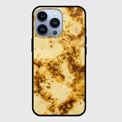 Чехол для iPhone 13 Pro Жареный блин, цвет: 3D-черный