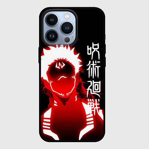 Чехол iPhone 13 Pro Сукуна - Рёмэн Сукуна / 3D-Черный – фото 1