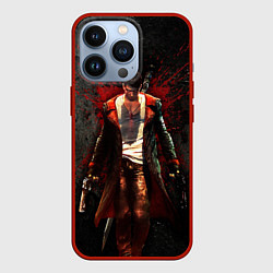 Чехол для iPhone 13 Pro Dante Definitive B, цвет: 3D-красный