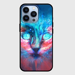 Чехол для iPhone 13 Pro ВСЕЛЕНСКИЙ КОТ, цвет: 3D-черный