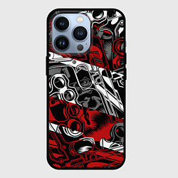 Чехол для iPhone 13 Pro Оружейный барон, цвет: 3D-черный