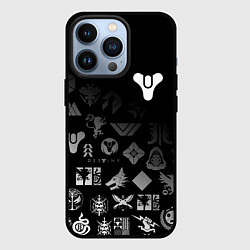 Чехол для iPhone 13 Pro DESTINY LOGOBOMBING, цвет: 3D-черный