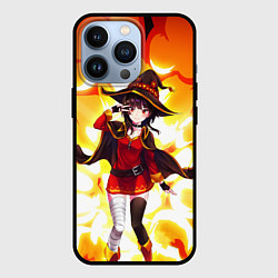 Чехол для iPhone 13 Pro MeguminKonoSuba, цвет: 3D-черный