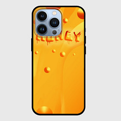 Чехол для iPhone 13 Pro Медовая волна Honey wave, цвет: 3D-черный