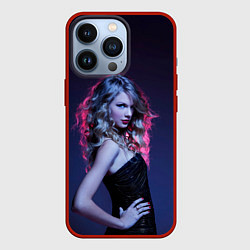 Чехол для iPhone 13 Pro Игривая Тейлор, цвет: 3D-красный