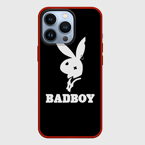 Чехол iPhone 13 Pro BAD BOY секси / 3D-Красный – фото 1