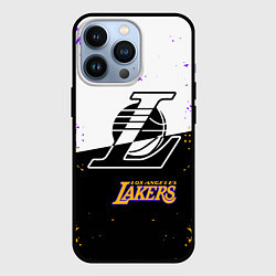 Чехол для iPhone 13 Pro Коби Брайант Los Angeles Lakers,, цвет: 3D-черный