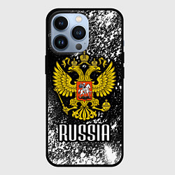 Чехол для iPhone 13 Pro Russia, цвет: 3D-черный