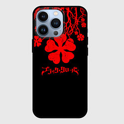 Чехол для iPhone 13 Pro Дерево с Чёрный клевером, цвет: 3D-черный