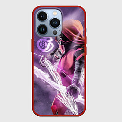 Чехол для iPhone 13 Pro DESTINY 2 HUNTER LOGO, цвет: 3D-красный