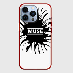 Чехол для iPhone 13 Pro MUSE пальцы, цвет: 3D-красный