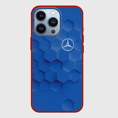 Чехол iPhone 13 Pro Мерин - реально лучшая тачка! / 3D-Красный – фото 1